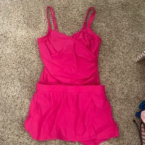 Talbots Swim Tankini & Swim Skirt Size 12